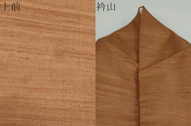 平和屋着物●上質な紬 霞文 正絹 逸品 DAAW5519ud