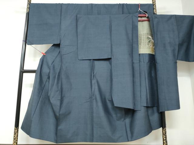 平和屋着物●男性 本場大島紬 アンサンブル 亀甲柄 正絹 逸品 DAAW5536ud