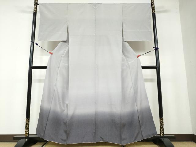 平和屋着物●豪華色留袖 お召地 縞 正絹 逸品 DAAW5557ud