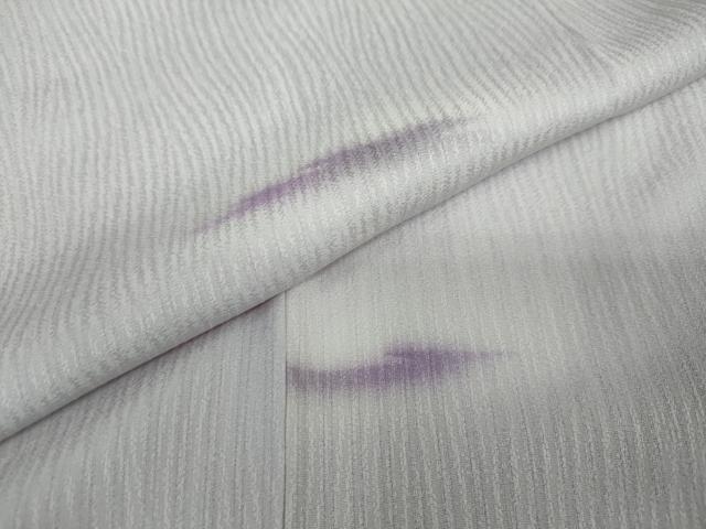 平和屋着物●上質な小紋 抽象文様 暈し染め 正絹 逸品 DAAW5617ud