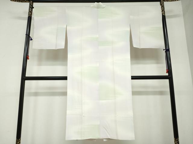 平和屋着物●長襦袢 袷 霞文 暈し染め さが美扱い 正絹 逸品 DAAW5622ud