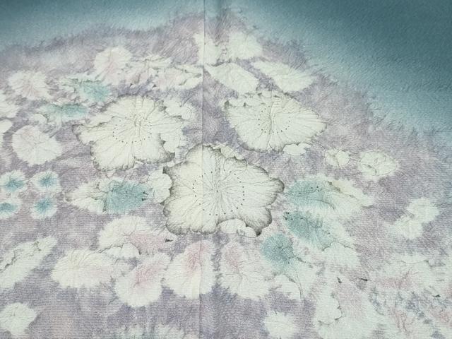 平和屋着物●訪問着 辻が花 暈し染め 正絹 逸品 DAAW5689ud