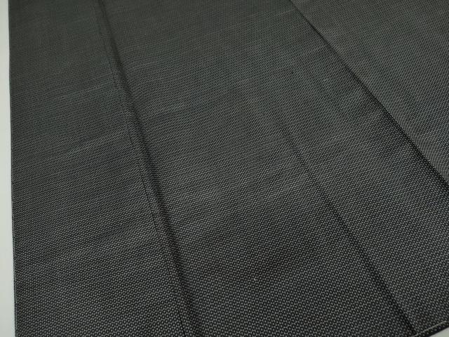 平和屋着物●男性 紬 アンサンブル 長羽織 亀甲文様 正絹 逸品 DAAW5827ud