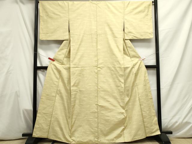 平和屋着物■上質な紬 舞葉文 正絹 逸品 DAAW6624ob