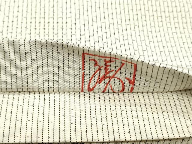 平和屋着物●全通柄袋帯 本場大島紬地 作家物 沼津 正絹 逸品 DAAW6919ob