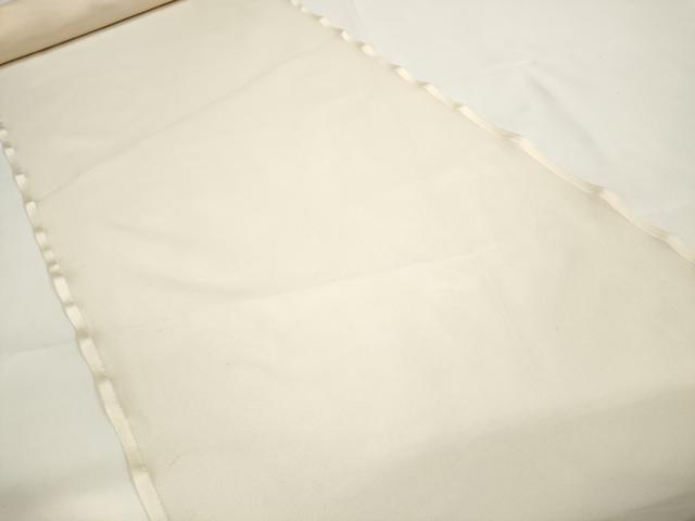 平和屋着物▽羽織・コート 反物 羽尺 スリーシーズン 春夏秋 塵除け 紗 生成り色 逸品 未使用 DAAW7305zzz