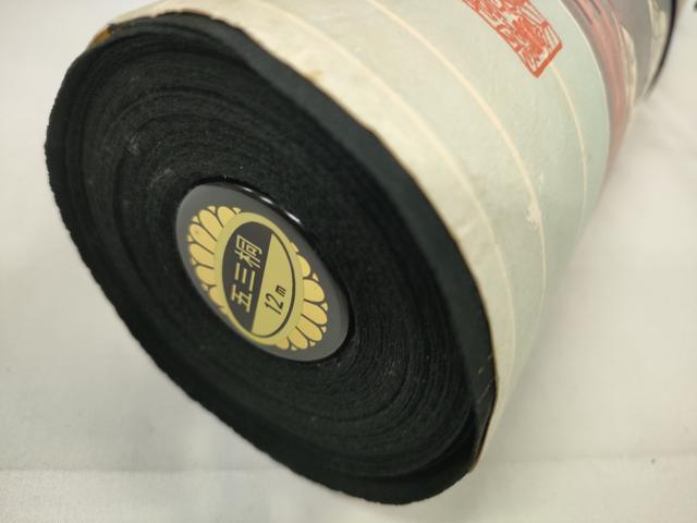 平和屋着物*夏物 黒紋付 黒反物 着尺 絽 五泉 小忌染 逸品 未使用 DAAW7437zzz
