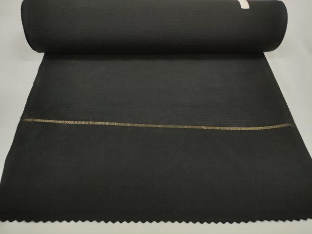 平和屋着物*夏物 黒紋付 黒反物 着尺 絽 逸品 未使用 DAAW7683zzz