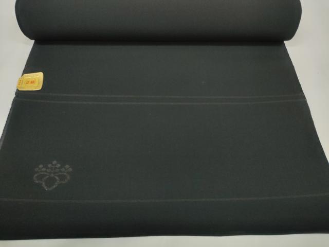 平和屋着物*夏物 名古屋帯 帯反物 黒共帯 紗 桐 逸品 未使用 DAAW7823zzz