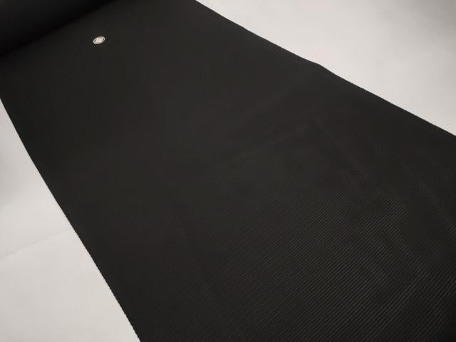 平和屋着物*夏物 黒紋付 黒反物 着尺 駒絽 草木染 真黒 逸品 未使用 DAAW8003zzz