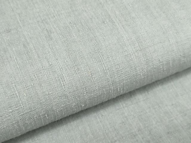 平和屋着物●本場結城紬 重要無形文化財 反物 着尺 豆がら茶色 証紙付き 逸品 未使用 DAAW8130zzz
