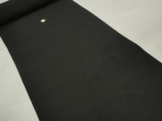 平和屋着物*夏物 黒紋付 黒反物 着尺 絽 本堅牢染 逸品 未使用 DAAW8165zzz