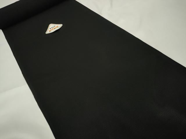 平和屋着物*夏物 黒紋付 黒反物 着尺 絽 洗える着物 未使用 DAAW8179zzz