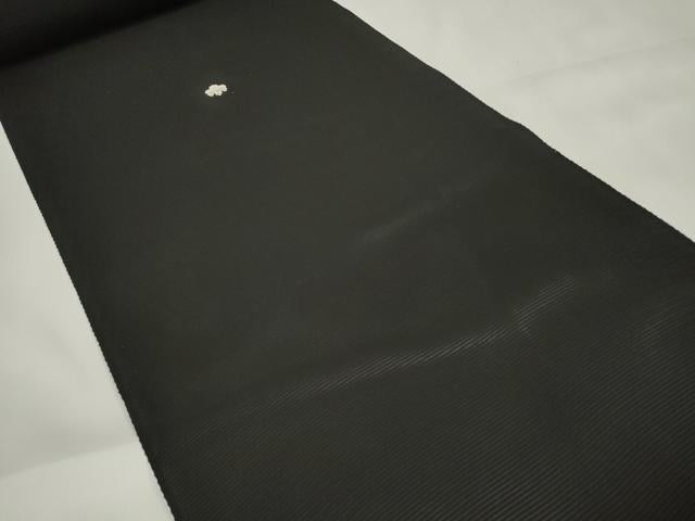平和屋着物*夏物 黒紋付 黒反物 着尺 駒絽 五泉 本藍下 逸品 未使用 DAAW8195zzz