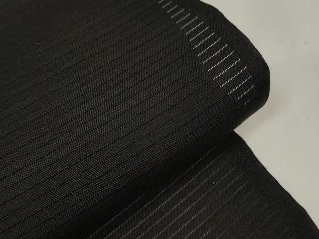 平和屋着物*夏物 男性 黒紋付 羽織・コート 黒生地 反物 着尺 堅牢染 逸品 未使用 DAAW8227zzz