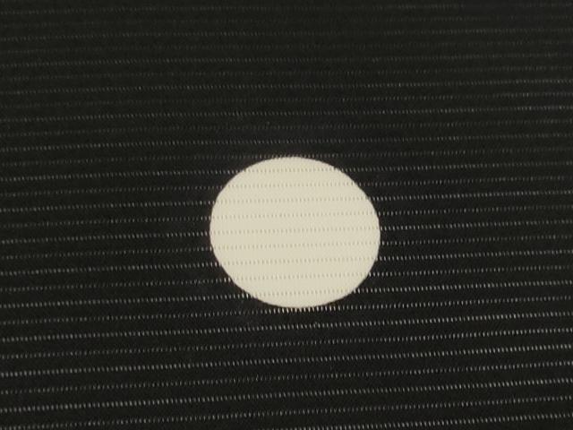 平和屋着物*夏物 黒紋付 黒反物 着尺 駒絽 五泉 古代泥黒染 神光黒 逸品 未使用 DAAW8231zzz