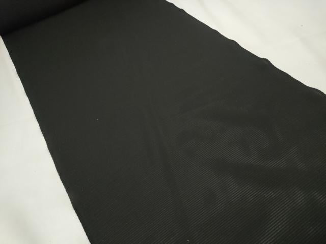 平和屋着物*夏物 黒紋付 黒反物 着尺 絽 憲法染 檳榔子 神路黒 逸品 未使用 DAAW8268zzz