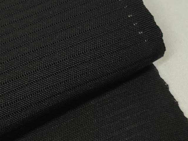 平和屋着物*夏物 黒紋付 黒反物 着尺 絽 五泉 憲法染 神路黒 逸品 未使用 DAAW8269zzz