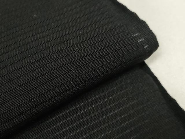 平和屋着物*夏物 黒紋付 黒反物 着尺 駒絽 草木染 逸品 未使用 DAAW8270zzz