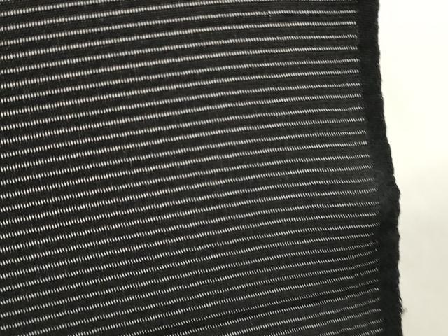 平和屋着物*夏物 黒紋付 黒反物 着尺 駒絽 草木染 逸品 未使用 DAAW8270zzz