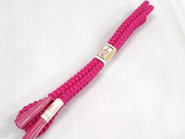 平和屋着物●和装小物 帯締め・帯揚げセット 中抜き 絞り 花繋ぎ 組紐 逸品 未使用 DAAW8437zzz