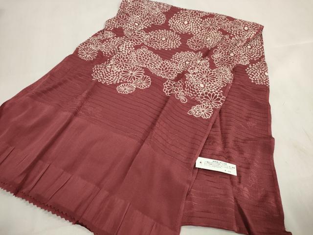 平和屋着物*夏物 和装小物 帯締め・帯揚げセット 絽 菊尽くし 丸ぐけ 逸品 未使用 DAAW8442zzz