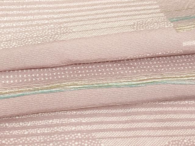 平和屋着物▽上質な小紋 単衣 古都の宴 反端付き 正絹 逸品 DAAW9231sf