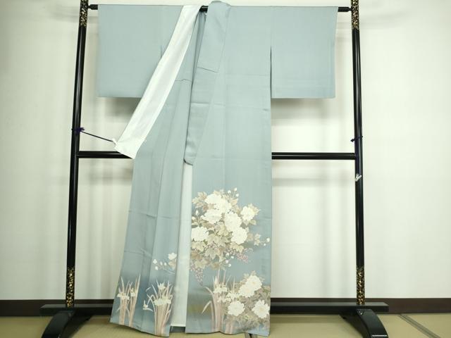 平和屋着物▽豪華色留袖 単衣 作家物 草花文 暈し染め 金彩 正絹 逸品 DAAW9246sf