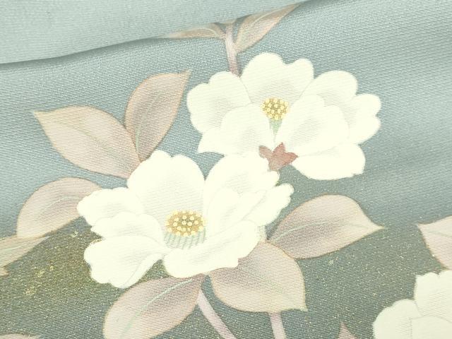 平和屋着物▽豪華色留袖 単衣 作家物 草花文 暈し染め 金彩 正絹 逸品 DAAW9246sf