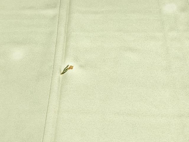 平和屋着物▽上質な小紋 単衣 草花文 暈し染め 正絹 逸品 DAAW9250sf