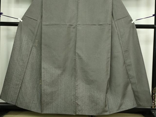 平和屋着物▽訪問着 本場染大島紬 単衣 刺繍 枝花文 正絹 逸品 DAAW9251sf
