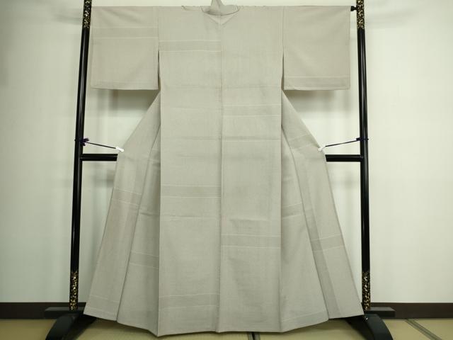 平和屋着物▽小紋 単衣 菱文 洗える着物 DAAW9270sf