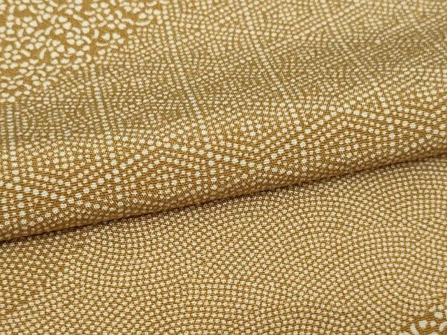 平和屋着物▽江戸小紋 単衣 吉祥花文 正絹 逸品 DAAW9273sf