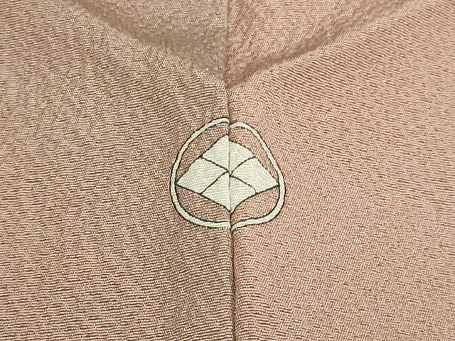 平和屋着物▽染色作家 斉藤三才 小紋 単衣 霞文 暈し染め 正絹 逸品 DAAW9279sf