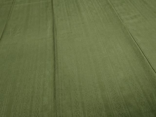 平和屋着物▽上質な紬 単衣 菱間道 正絹 逸品 未使用 DAAW9283sf