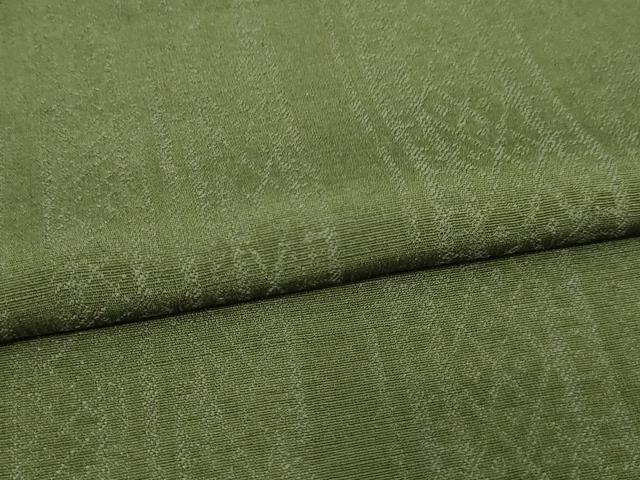 平和屋着物▽上質な紬 単衣 菱間道 正絹 逸品 未使用 DAAW9283sf