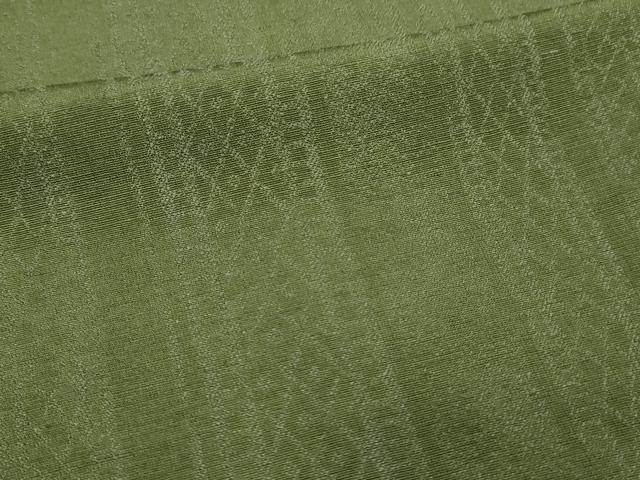 平和屋着物▽上質な紬 単衣 菱間道 正絹 逸品 未使用 DAAW9283sf