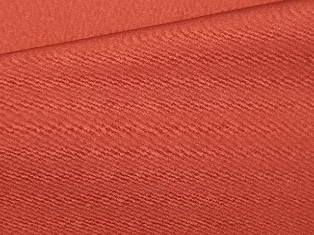 平和屋着物▽上質な色無地 単衣 紅海老茶色 正絹 逸品 DAAW9360sf