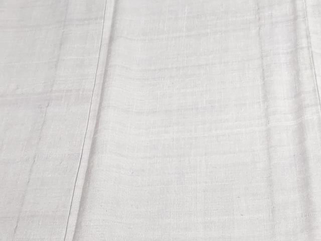 平和屋着物▽結城紬 単衣 白藤色 正絹 逸品 DAAW9408sf