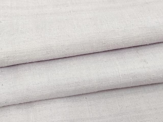 平和屋着物▽結城紬 単衣 白藤色 正絹 逸品 DAAW9408sf