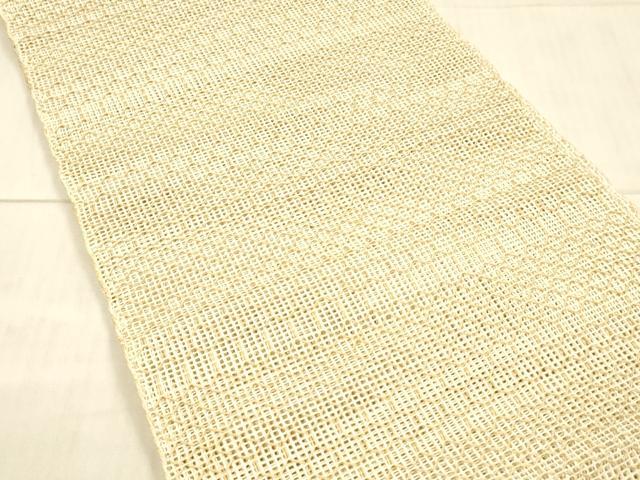 平和屋着物*夏物 八寸名古屋帯 抽象文様 正絹 逸品 DAAX0040cm