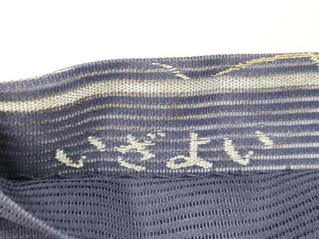 平和屋着物*夏物 六通柄袋帯 いざよい 金銀糸 正絹 逸品 DAAX0193cm