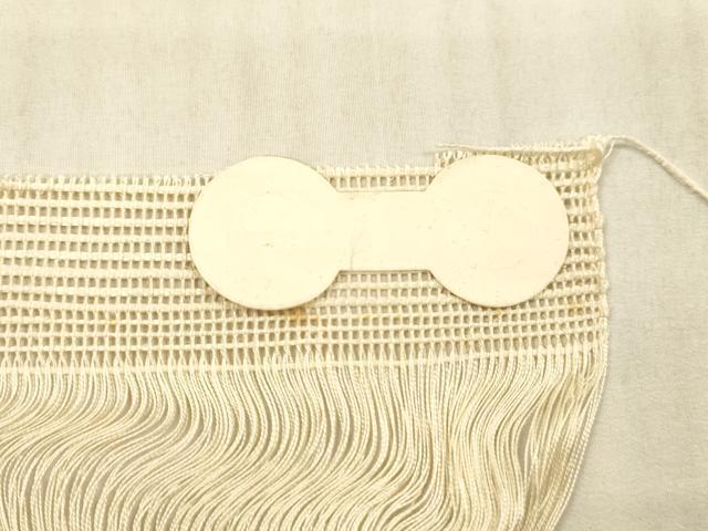 平和屋着物*夏物 西陣 八寸名古屋帯 流水文 肌色 正絹 逸品 DAAX0283cm