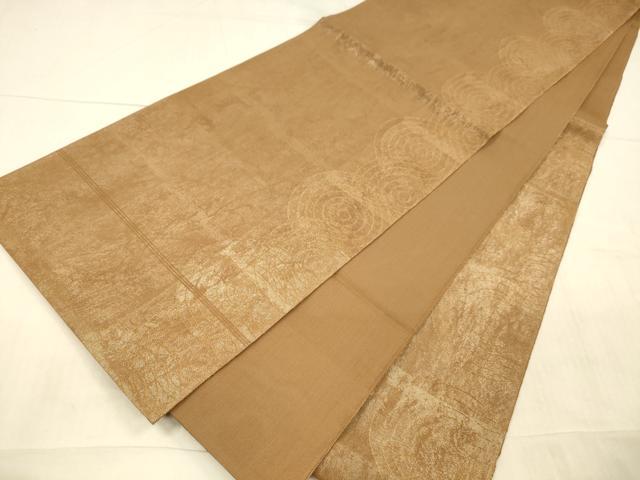 平和屋着物*夏物 六通柄袋帯 丸文 金糸 正絹 逸品 DAAX0300cm