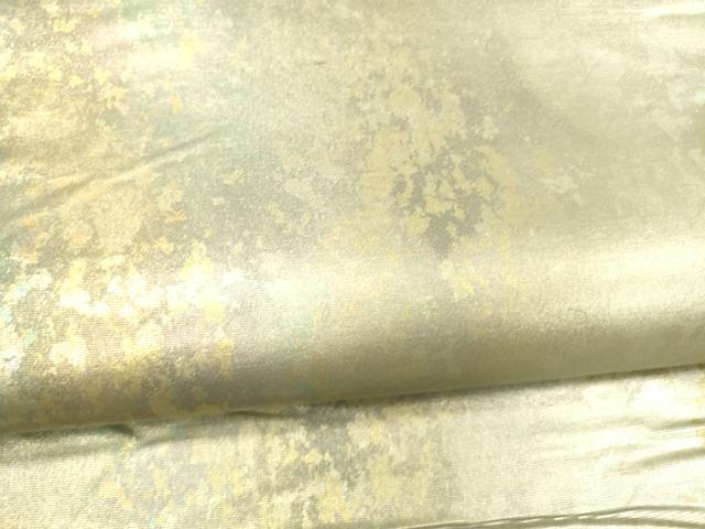 平和屋着物▼六通柄袋帯 霞文 金銀糸 引箔 正絹 逸品 DAAX0359cm