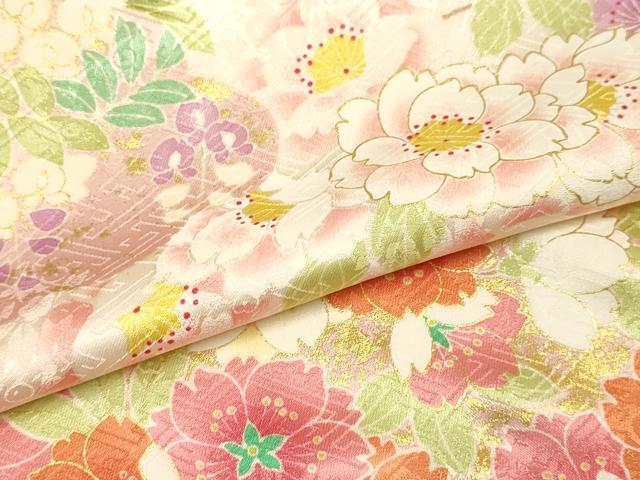 平和屋着物●豪華振袖 駒刺繍 花毬紋 暈し染め 金彩 正絹 逸品 DAAX2526du