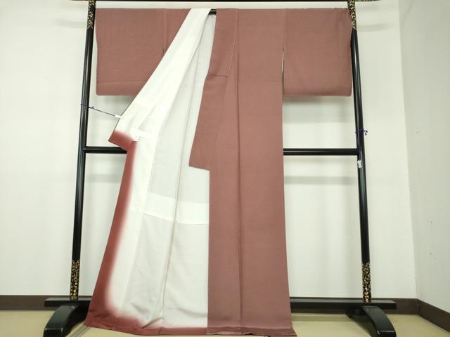平和屋着物●伝統工芸士 保科土山 江戸小紋 染小紋柄 ロング丈 正絹 逸品 DAAX4368ps