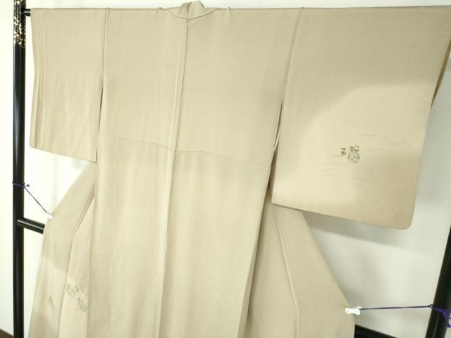 平和屋着物●訪問着 刺繍 花籠文 暈し染め 高島屋扱い 正絹 逸品 DAAX4404ps