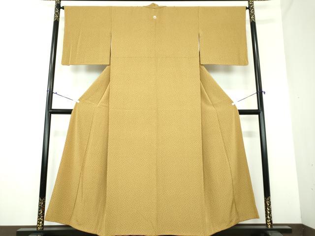 平和屋着物●江戸小紋 小花文 正絹 逸品 DAAX4709ps