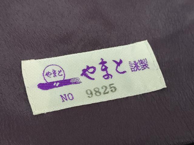 平和屋着物●小紋 市松文様 吹き寄せ花文 やまと誂製 洗える着物 DAAX4985ps